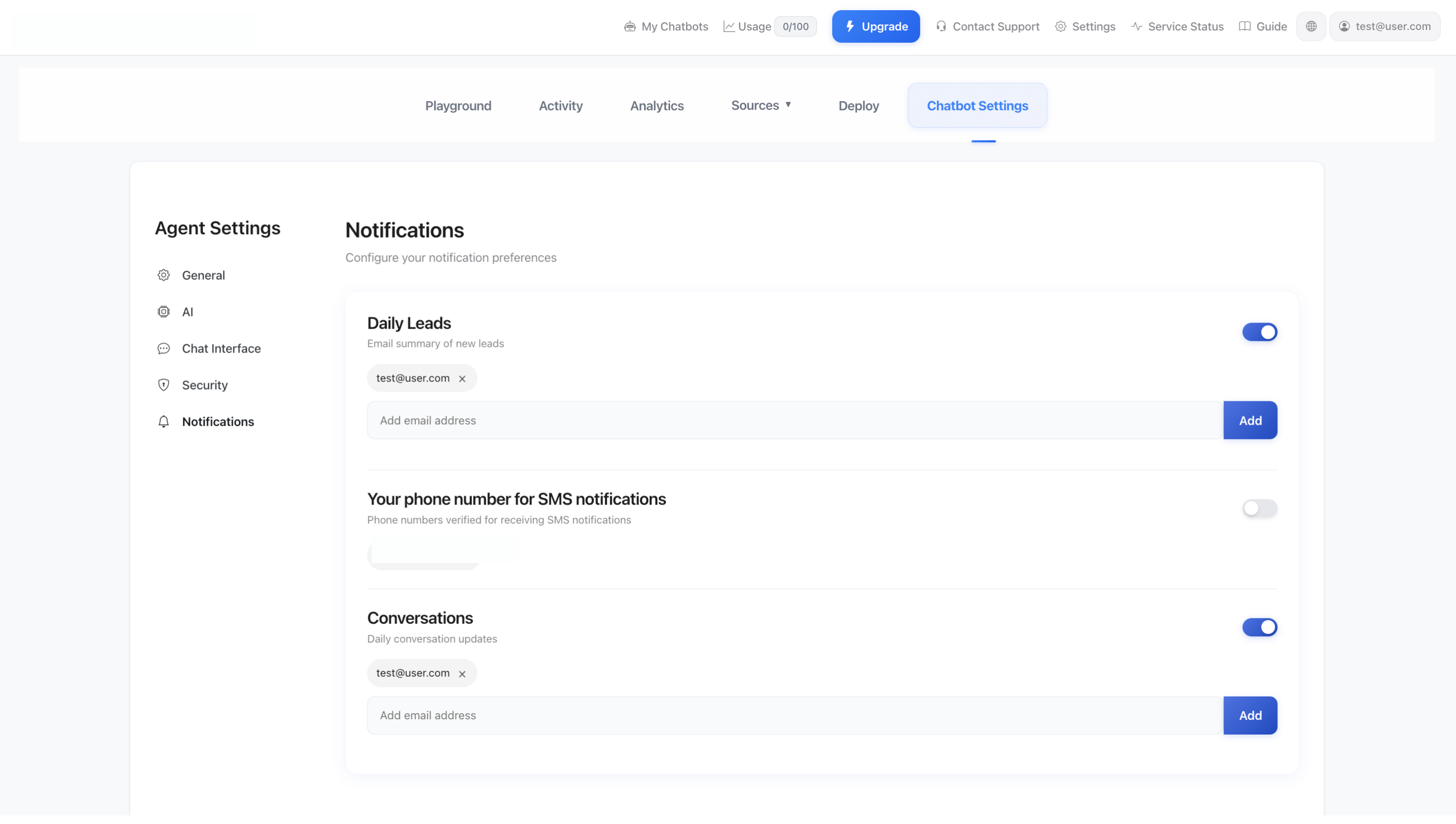 Pranešimų nustatymai