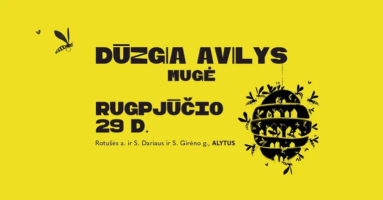 „Dūzgia avilys“ Alytuje: nemokama mugė rugpjūčio 29-ąją: ką svarbu žinoti